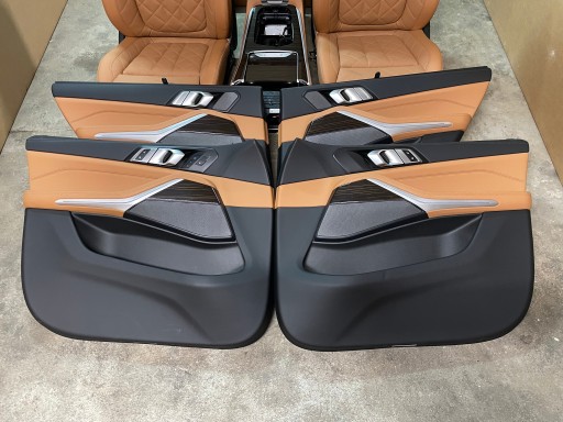 sedačky TUNEL tapacíry koža BMW X5 G05 LCI EU IDEAL