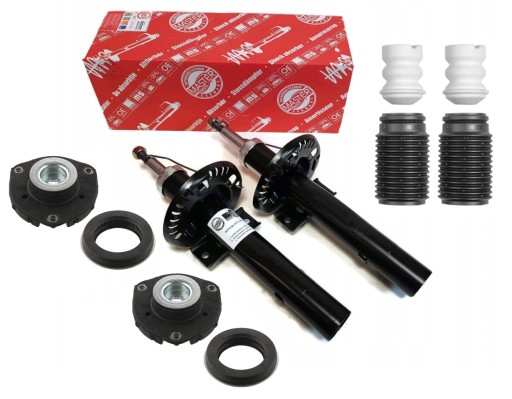 300034H-PCS-MS, 300034H-PCS-MS - Передние амортизаторы skoda fabia + крепления + чехлы