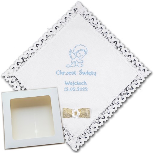 РІЗДВЯНИЙ ОДЯГ, ВИШИВКА ІМ'Я ДАТА ХРЕЩЕННЯ канва к