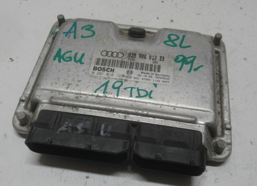AUDI A3 8L 99R 1.9 TDI computer Centralina Motore 038906012BB