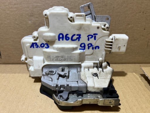 AUDI A6 C7 Schloß Tür rechts heck 9 PIN 4G0839016