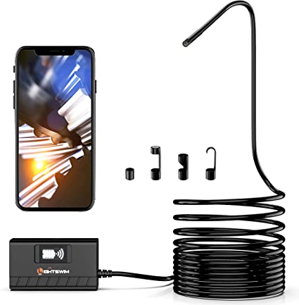 5.5 mm WiFi LED бездротовий ендоскоп