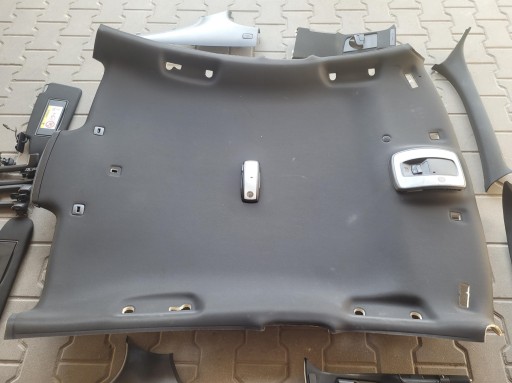 CIELO INTERNO nero completa copertura GREMBIALINA SLUPKA R-design VOLVO S60 II LIFT