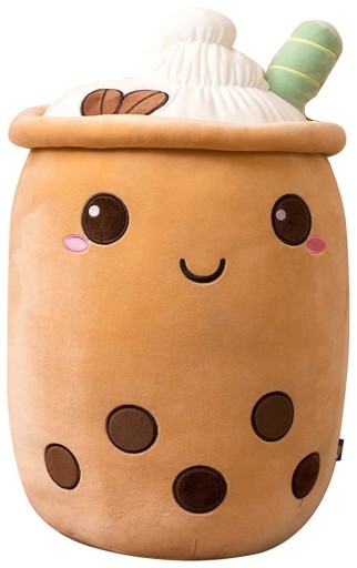 Талісман для бульбашкового чаю Miaoowa 35 см коричневий