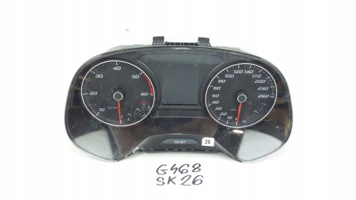 SEAT LEON III 5F0 LIFT 2016- clock dials 0KM 5F0920751H