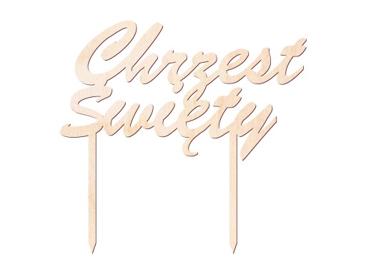 Дерев'яна кришка для торта Congee Baptism