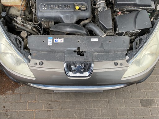 pillar iron support panel for radiators Z bumper support Peugeot 407 SW 04-10