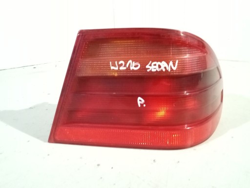 Mercedes W210 sedan light right rear part rear