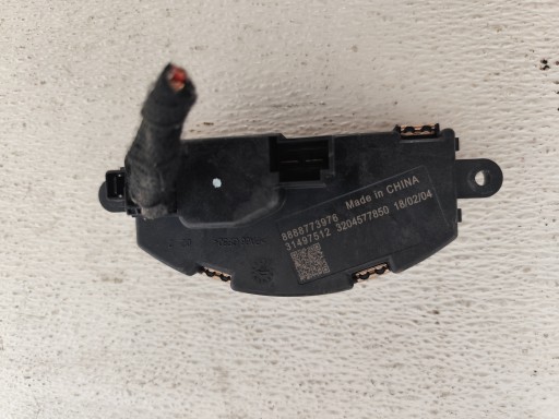 VOLVO Résistance, rhéostat, régulateur OPORNIK Bloc de chauffage complet de chauffage 31497512