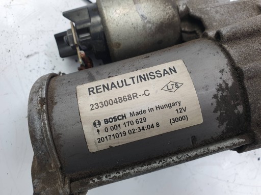 startér 233004868R 1.5 DCI RENAULT MEGANE IV GRANDTOUR
