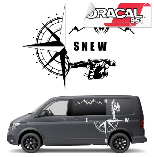 НАКЛЕЙКИ НА СТОРОНУ TRAVELER CAMPER 94X102