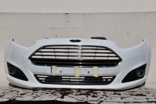 bumper front FORD FIESTA MK7 Polift 2012-2017 code: Frozen White