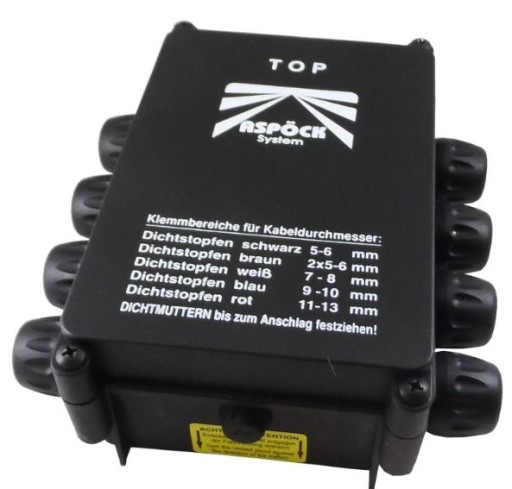 A765100 - ЕЛЕКТРИЧНА КОРОБКА ПРИЧЕПА ASPOCK 8