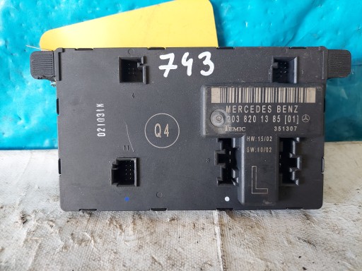 MERCEDES C KLASA W203 2038201385 module door of left