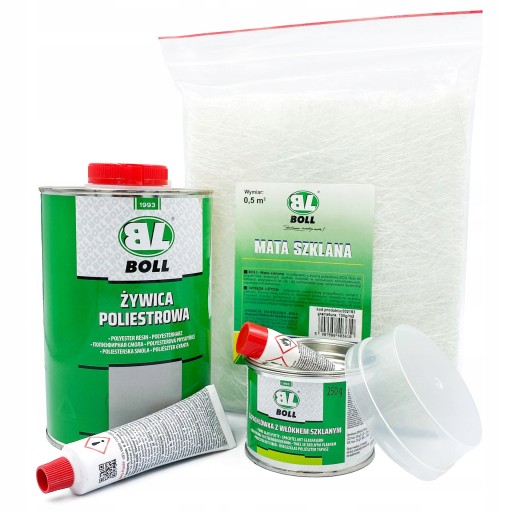 BOLL RESIN MAT PUTTY WITH FIBER 250G