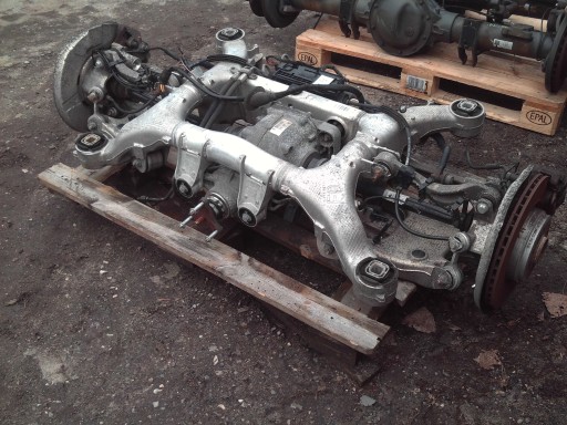 7577097 cy5271352f02 - Задняя подвеска в сборе с дифференциалом bmw 7 f01