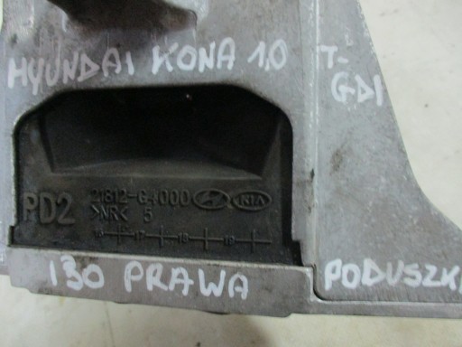 engine mount Hyundai Kona 1,0 T- GDI 21812-G4000