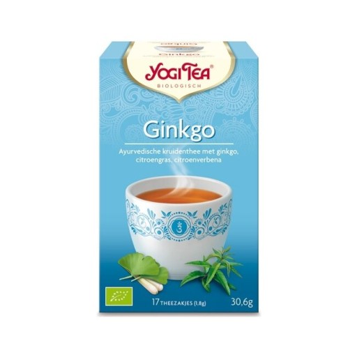 HERBATA YOGI TEA GINKGO TOREBKI 30,6G