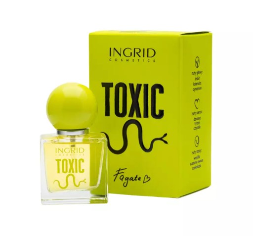 ingrid cosmetics toxic woda perfumowana 30 ml   