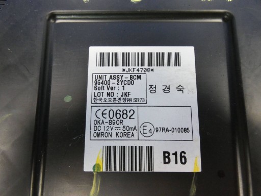 HYUNDAI IX35 module control unit BCM