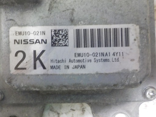 NISSAN JUKE modulo Centralina cambio ingranaggi EMU10-021NA1 2K