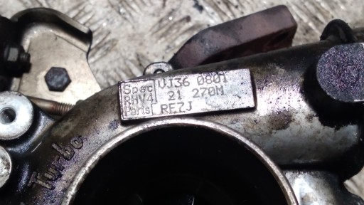 TURBINA turbo MAZDA 6 GH VJ360801