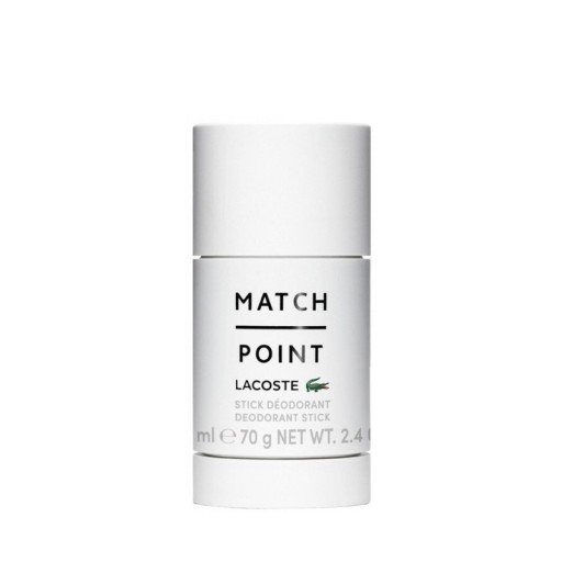 lacoste match point dezodorant w sztyfcie 75 ml   