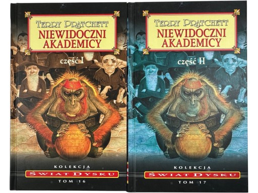Zdjęcie egzemplarza: Niewidoczni Akademicy cz. 1-2 / Kolekcja Świat Dysku Tom 16-17 / Pratchett