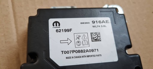Jeep Grand Cherokee WL 2022 module control unit airbag SENSOR 68360916AE