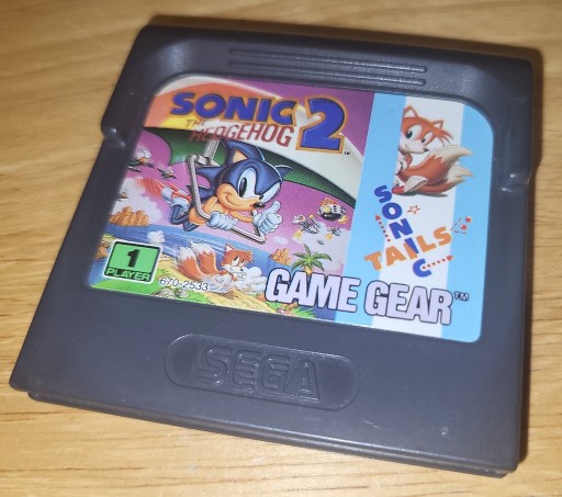 SONIC THE HEDGEHOG 2 - SEGA GAME GEAR