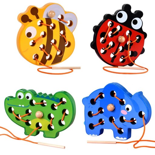 ДЕРЕВ'ЯНІ КУБІКИ НАВЧАЛЬНІ ТВАРИНИ