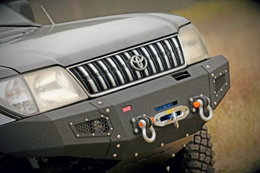 Стальной передний бампер Toyota Land Cruiser J90 / 95