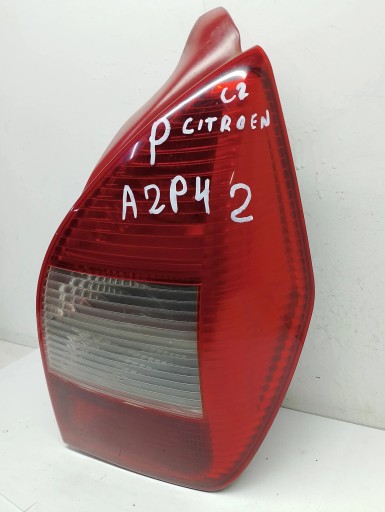 Citroen C2 2005 lights rear.