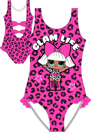 Суцільний купальник EE р. 104 рожевий