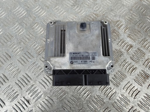 BMW 5 F10 F11 LCI computer control unit of the engine ECU 8589142 B47