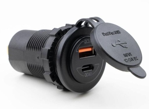 HA4700826 - Зарядний пристрій Power Line USB QC3 . 0 + USB - C QC 4.0 HABA