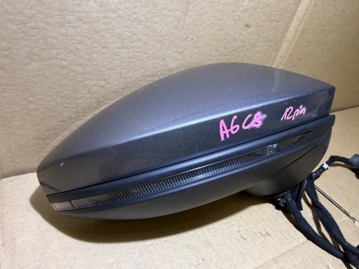 AUDI A6 C8 mirror exterior right EUROPA 12 PIN LZ7F