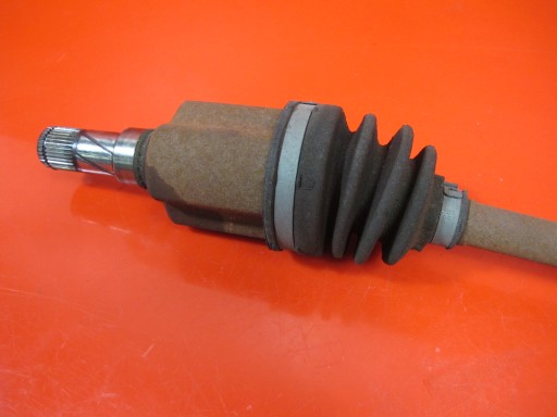 SMART ForTwo II 451 1.0 semi-axis right long