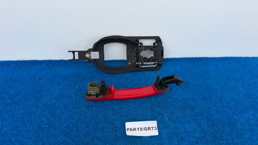 AUDI A2 handle door right rear part + holder KOMPLET 8Z0837886B PAK19/GR73