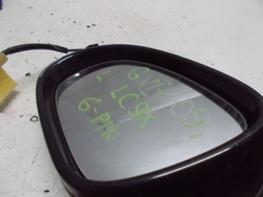 VW GOLF VI plus 1.6 TDI 09R mirror left 6 PIN LC9X EU
