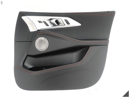 BMW XM G09 Label Red 23- upholstery door complete INDIVIDUAL leather front R