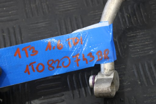hadice vedení klimatizaci 1T0820743BR VW TOURAN 1T3 1T0 LIFT