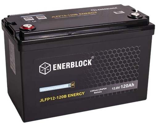 Літієва батарея LiFePO4 Energy 120 Ah Enerblock