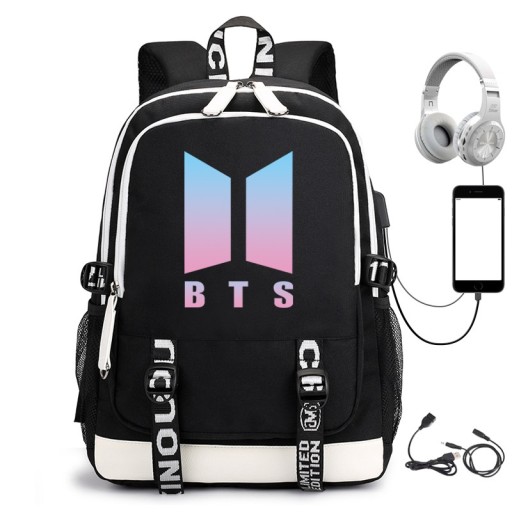 Шкільний багатокамерний рюкзак MoonYue, чорний, 35р