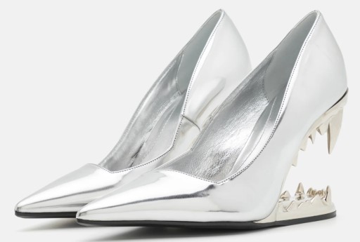 GCDS Morso Mirror Pumps Szpilki (8056869655402) • Cena