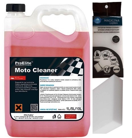 КОНЦЕНТРАТ ДЛЯ МОЙКИ ДВИГАТЕЛЯ Moto Cleaner 5л ProElite