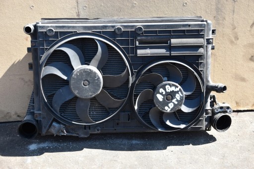 КОМПЛЕКТ РАДІАТОРІВ AUDI A3 2.0 TDI BMN