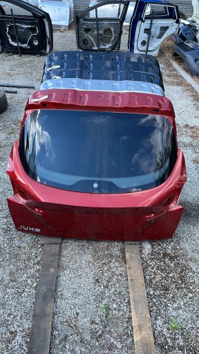 Nissan Juke II F16 ЦВЕТА КРЫШКИ БАГАЖНИКА