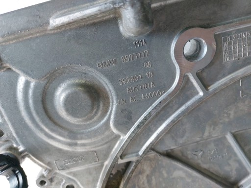 Couvercle carter distribution 8573137 Mini Cooper F56 1.2