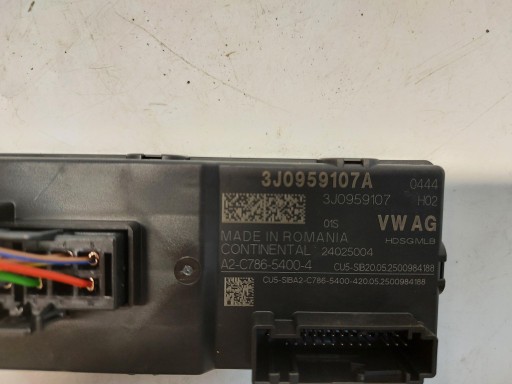 VW Passat R B9 3J0 2025r control unit module bonnet boot 3j0959107a